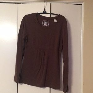 Limited Too brown long sleeve top.